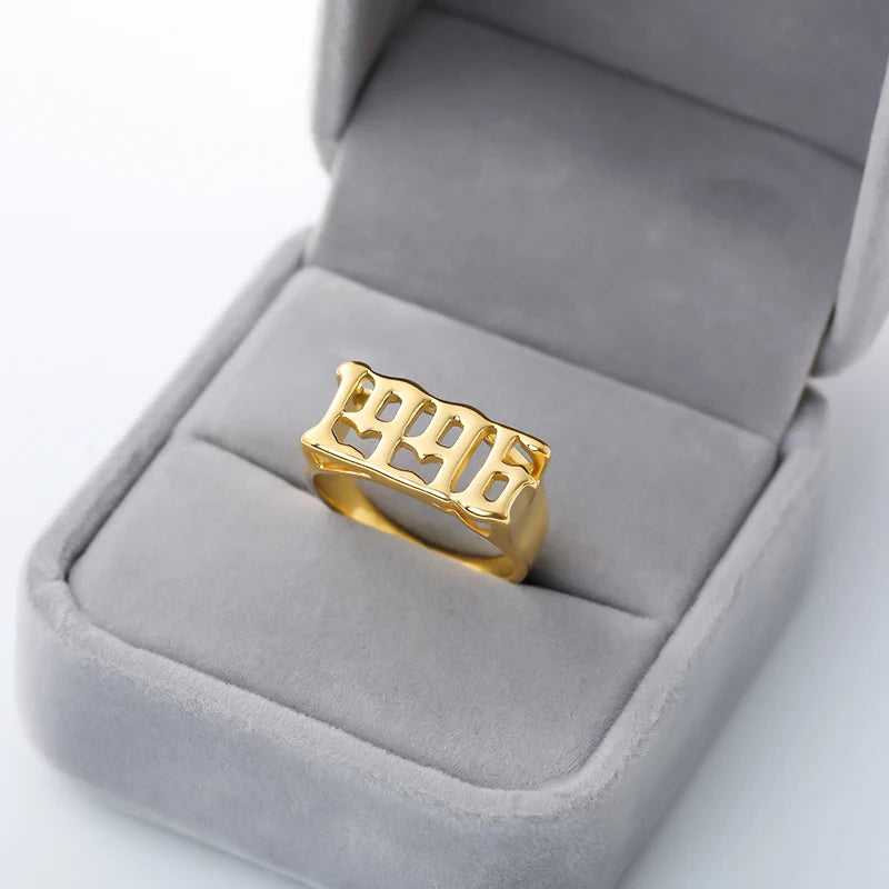 Birth Year Ring 