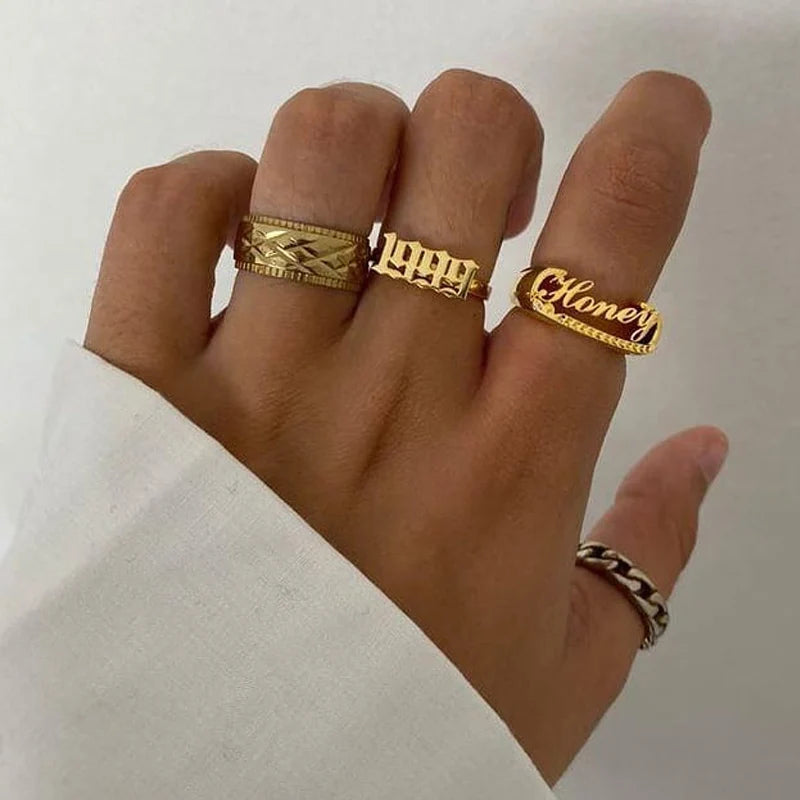 Birth Year Ring 