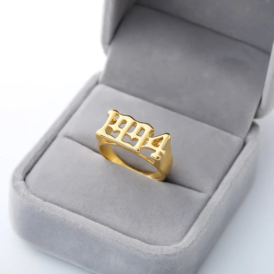 Birth Year Ring 