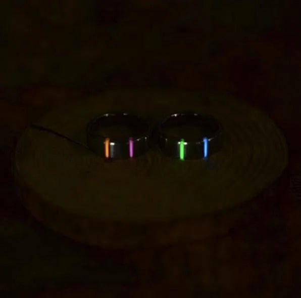 NEW Automatic Flashinlight Keychain Titanium Tritium Self-Luminous Fluorescent Tube Glow Luminous Light Emergency Survival Tools