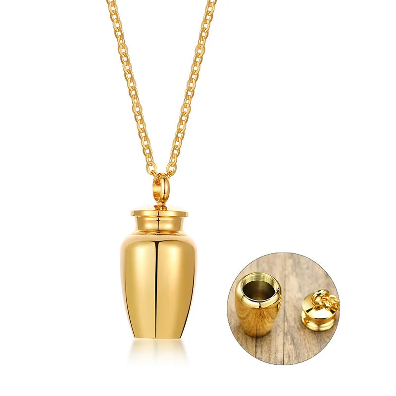 Urn Necklace Pendant for Ashes Cremation Jewelry