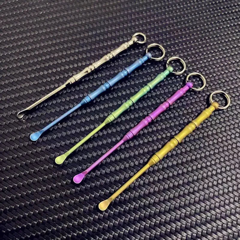 Titanium Alloy Ear Spoon Pendant