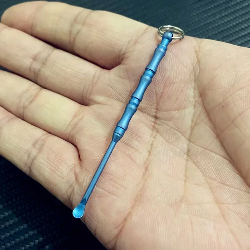 Titanium Alloy Ear Spoon Pendant