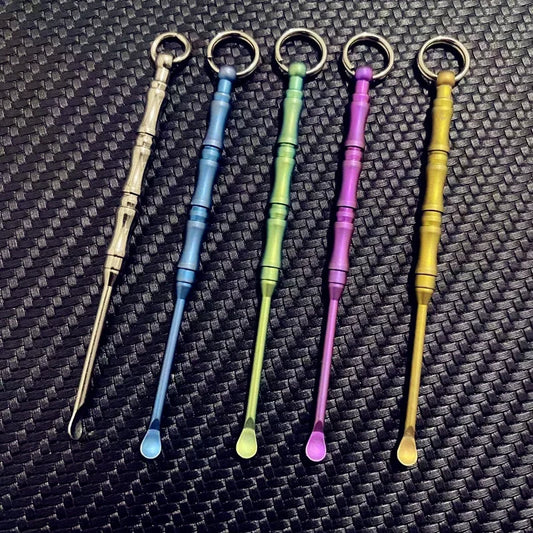 Titanium Alloy Ear Spoon Pendant