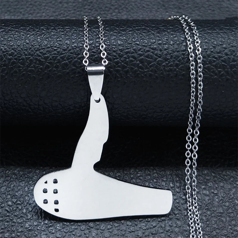 Razor Blade Pendant 