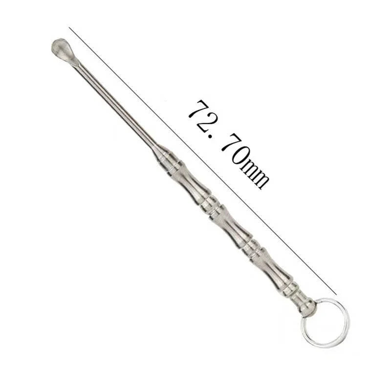 Titanium Alloy Ear Spoon Pendant