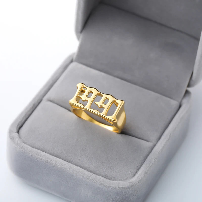 Birth Year Ring 