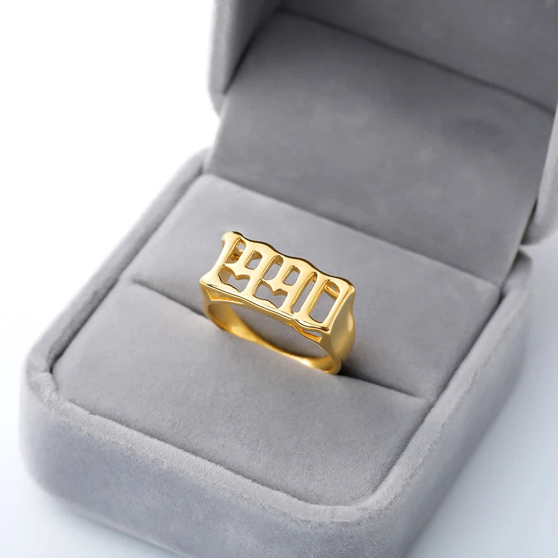 Birth Year Ring 
