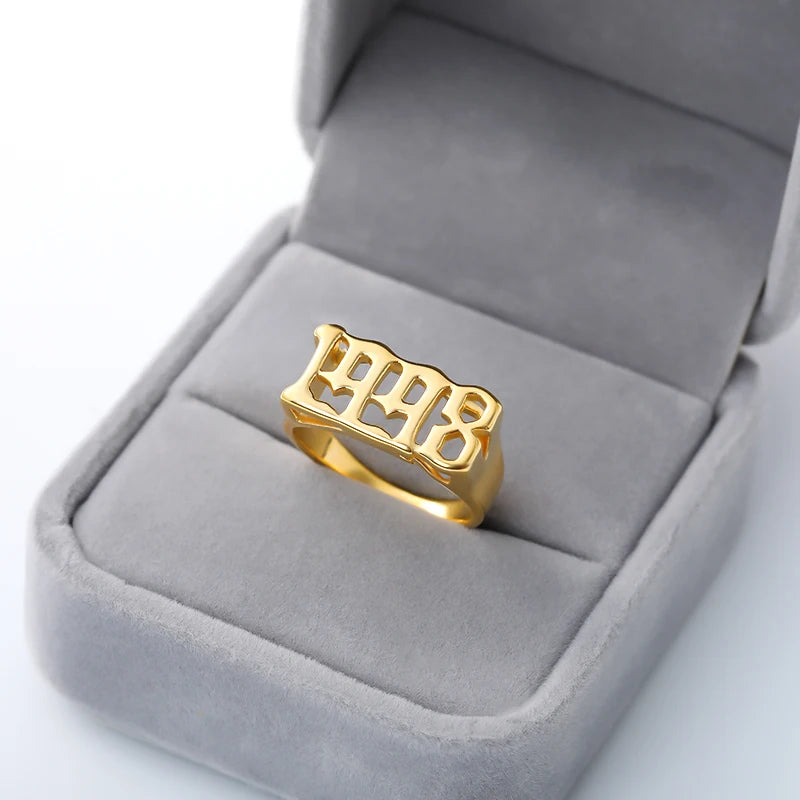 Birth Year Ring 