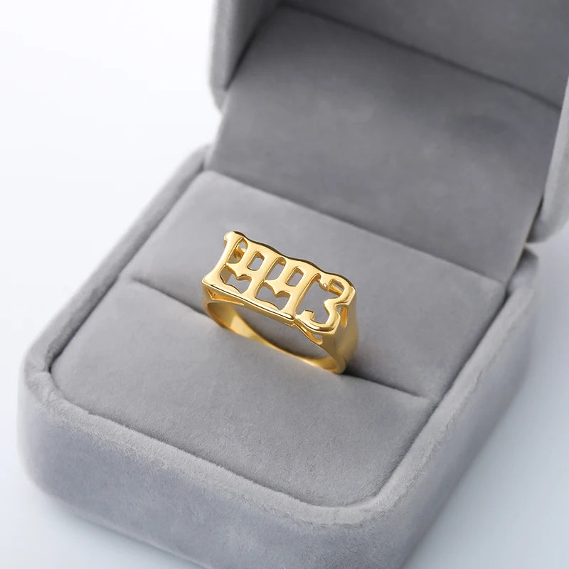 Birth Year Ring 