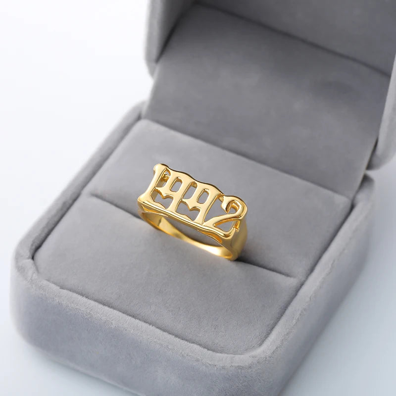 Birth Year Ring 